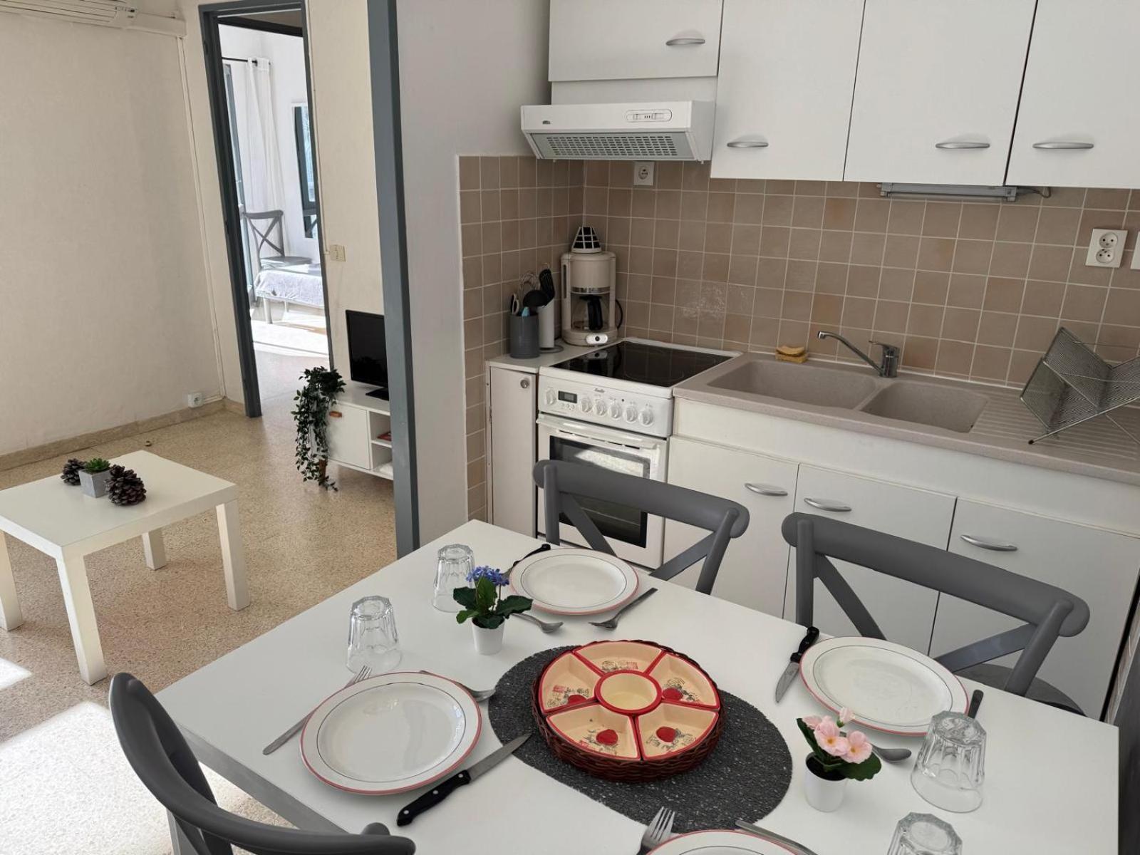 Sol-Y-Days Goelette, Agreable Appartement En Rdc Avec Parking, Proche Du Centre-Ville Et De La Plage 르그로뒤후아 외부 사진